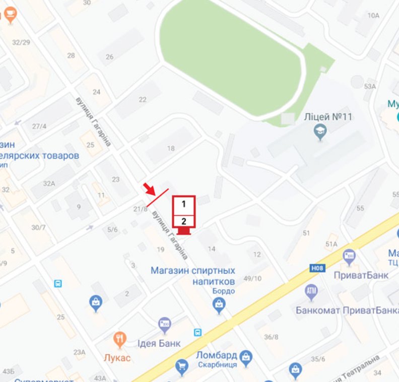 IDMedia Наружная реклама в городе Кременчуг (Полтавская область), Скролл в городе Кременчуг №243536 схема