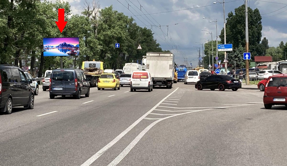 Экран формат 6х3 №243549 в городе Киев (Киевская область) Экран №243549 в городе Киев (Киевская область), размещение наружной рекламы, IDMedia-аренда по самым низким ценам!