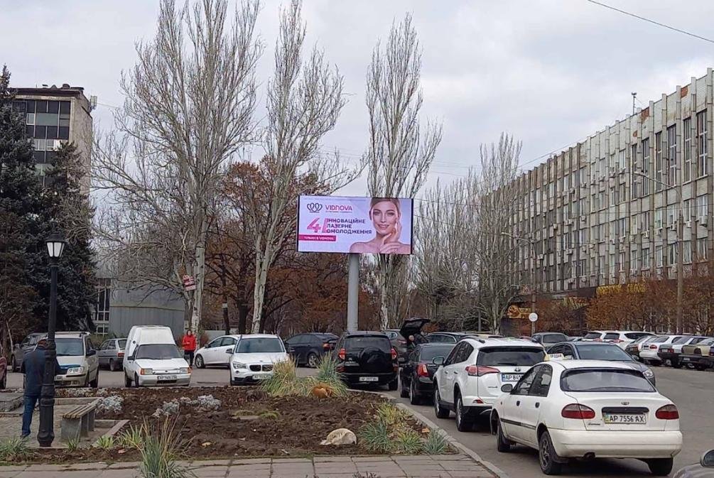 Екран №244350 в місті Запоріжжя (Запорізька область), розміщення зовнішнішньої реклами, IDMedia-оренда найнижчі ціни!