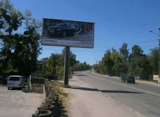 `Билборд №244376 в городе Винница (Винницкая область), размещение наружной рекламы, IDMedia-аренда по самым низким ценам!`