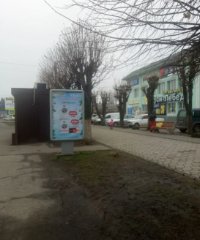 Ситилайт №244432 в городе Гайсин (Винницкая область), размещение наружной рекламы, IDMedia-аренда по самым низким ценам!