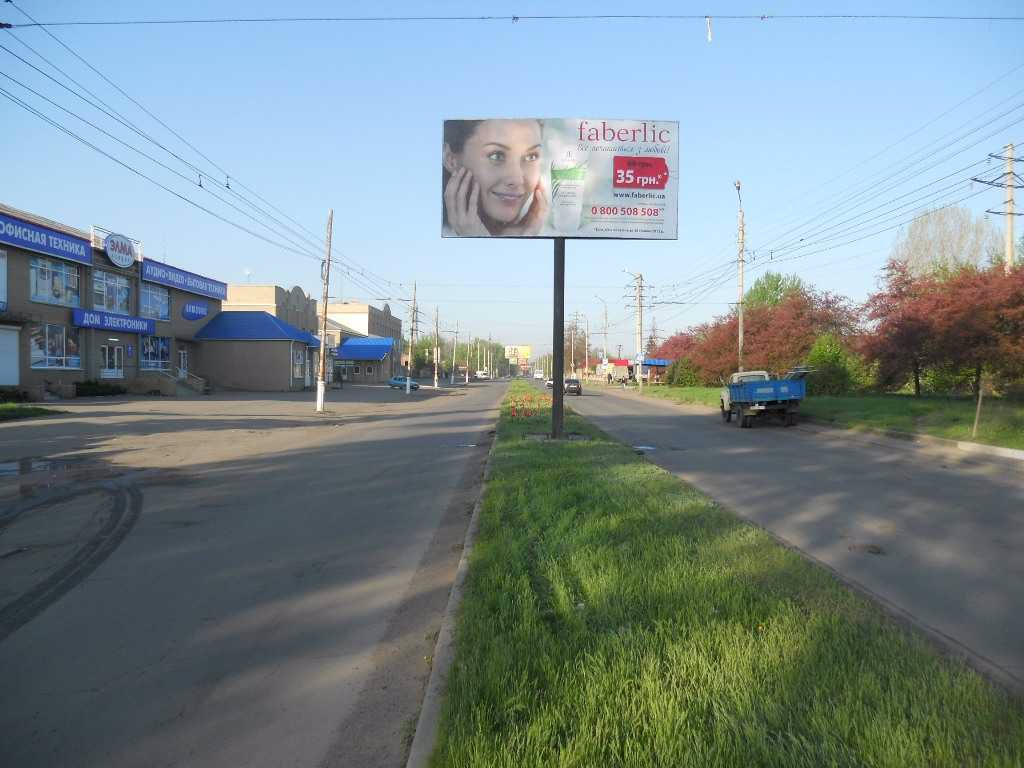 `Билборд №2445 в городе Славянск (Донецкая область), размещение наружной рекламы, IDMedia-аренда по самым низким ценам!`