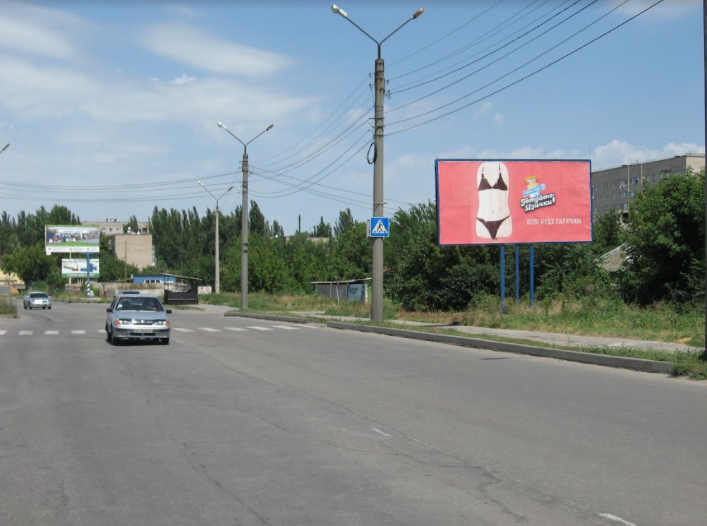 Білборд №244511 в місті Мелітополь (Запорізька область), розміщення зовнішнішньої реклами, IDMedia-оренда найнижчі ціни!