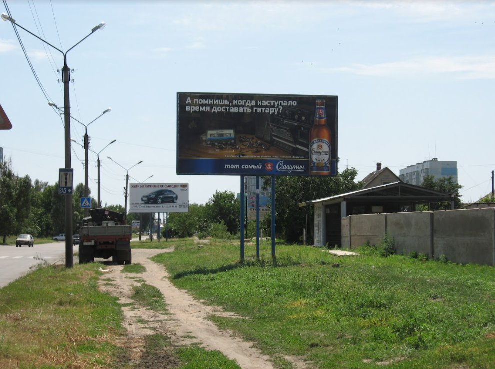 `Билборд №244519 в городе Мелитополь (Запорожская область), размещение наружной рекламы, IDMedia-аренда по самым низким ценам!`