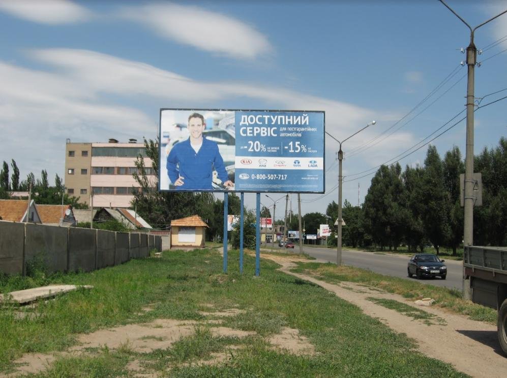 Білборд №244520 в місті Мелітополь (Запорізька область), розміщення зовнішнішньої реклами, IDMedia-оренда найнижчі ціни!