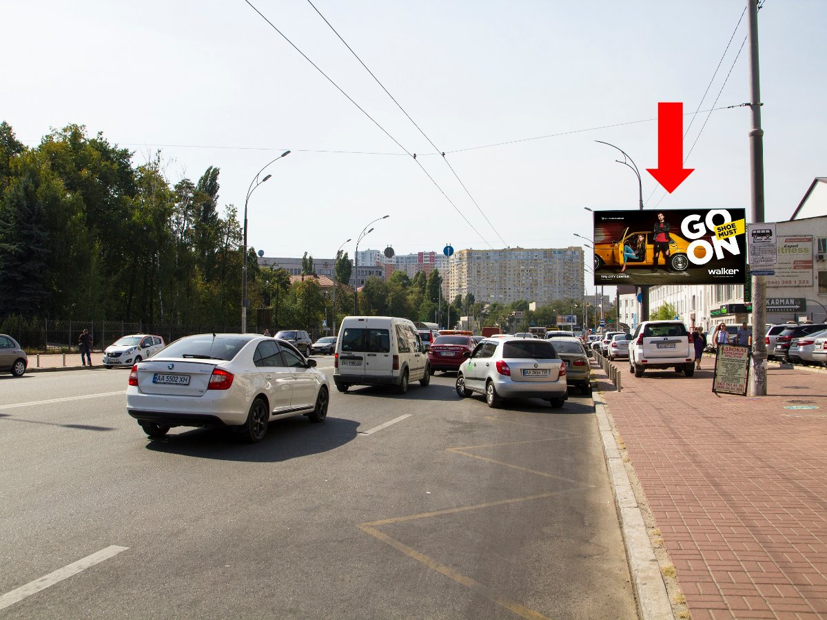 `Экран №245115 в городе Киев (Киевская область), размещение наружной рекламы, IDMedia-аренда по самым низким ценам!`