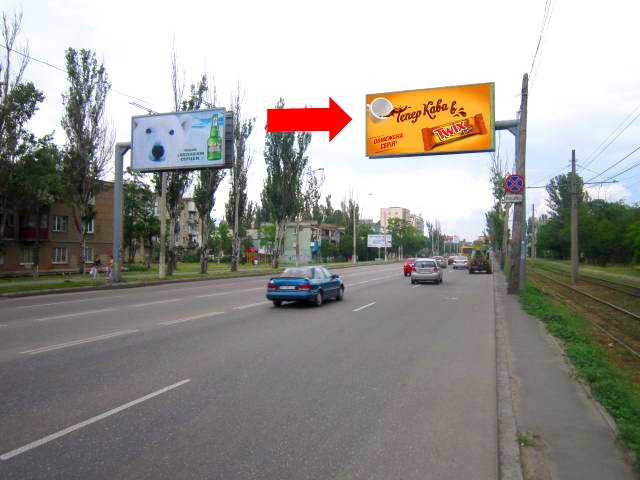 `Билборд №245430 в городе Одесса (Одесская область), размещение наружной рекламы, IDMedia-аренда по самым низким ценам!`