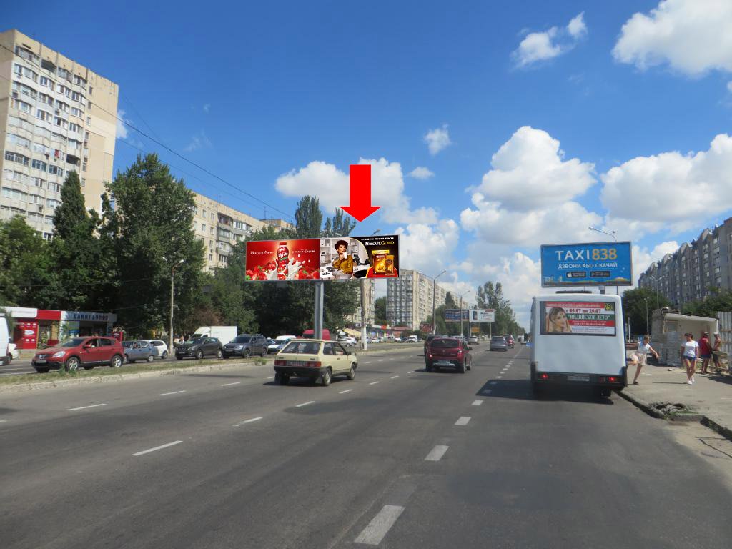 `Билборд №245434 в городе Одесса (Одесская область), размещение наружной рекламы, IDMedia-аренда по самым низким ценам!`