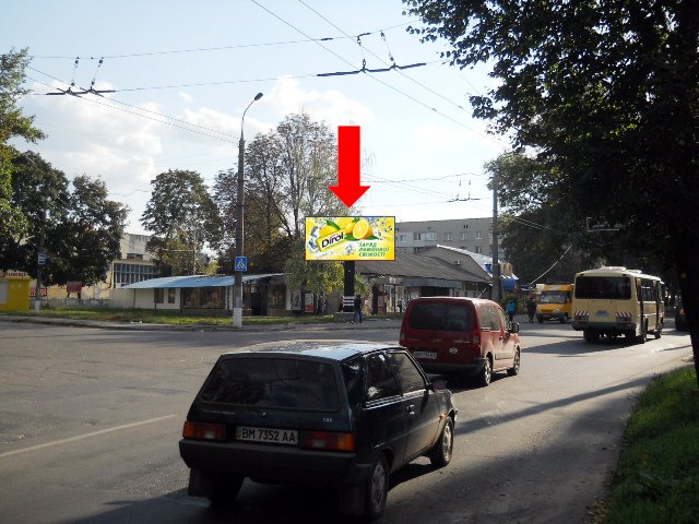`Билборд №245460 в городе Сумы (Сумская область), размещение наружной рекламы, IDMedia-аренда по самым низким ценам!`