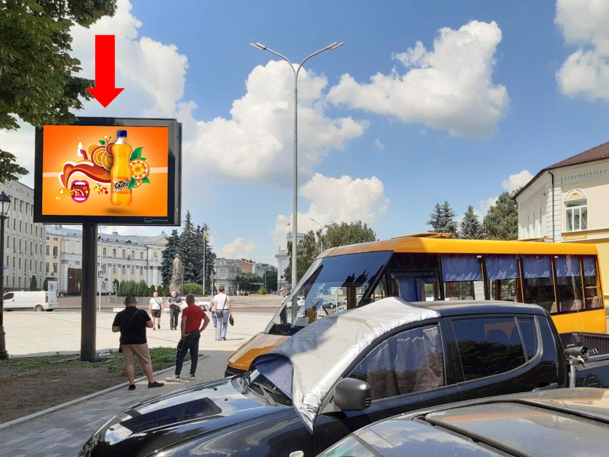 `Бэклайт №245529 в городе Житомир (Житомирская область), размещение наружной рекламы, IDMedia-аренда по самым низким ценам!`