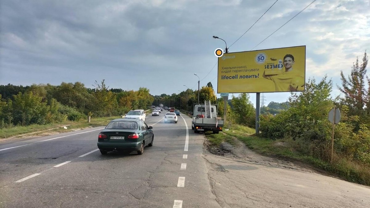 Билборд формат 3х6 №246475 в городе Хмельницкий (Хмельницкая область) `Билборд №246475 в городе Хмельницкий (Хмельницкая область), размещение наружной рекламы, IDMedia-аренда по самым низким ценам!`