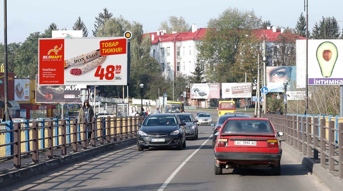 Білборд №246492 в місті Луцьк (Волинська область), розміщення зовнішнішньої реклами, IDMedia-оренда найнижчі ціни!