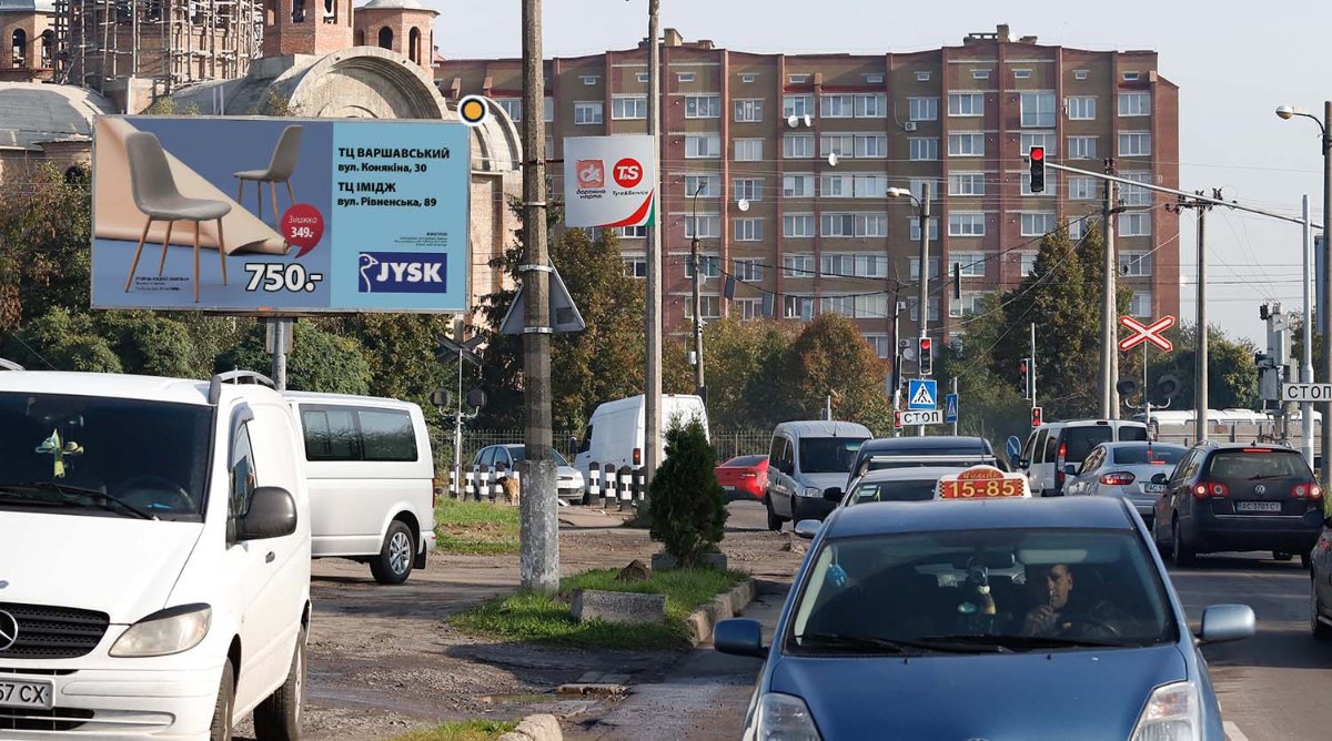 Білборд №246496 в місті Луцьк (Волинська область), розміщення зовнішнішньої реклами, IDMedia-оренда найнижчі ціни!