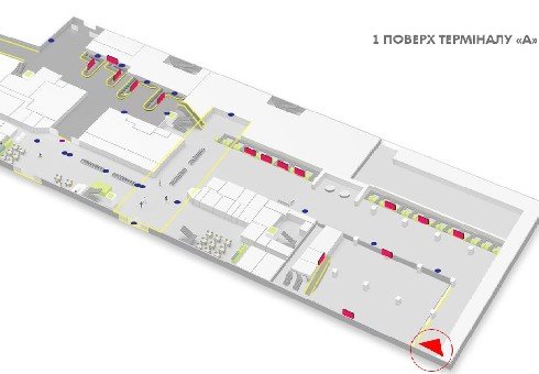 IDMedia Наружная реклама в городе Киев (Киевская область), Indoor в городе Киев №247331 схема