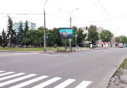 `Экран №248779 в городе Хмельницкий (Хмельницкая область), размещение наружной рекламы, IDMedia-аренда по самым низким ценам!`
