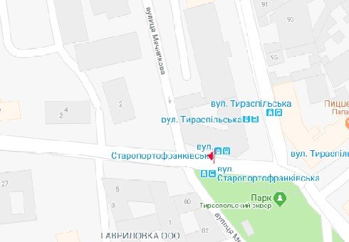 IDMedia Наружная реклама в городе Одесса (Одесская область), Ситилайт в городе Одесса №248940 схема