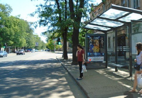 Ситилайт №248941 в городе Одесса (Одесская область), размещение наружной рекламы, IDMedia-аренда по самым низким ценам!