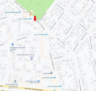 IDMedia Наружная реклама в городе Николаев (Николаевская область), Ситилайт в городе Николаев №249149 схема