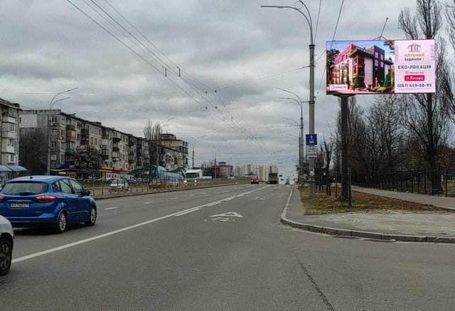 `Экран №249663 в городе Киев (Киевская область), размещение наружной рекламы, IDMedia-аренда по самым низким ценам!`