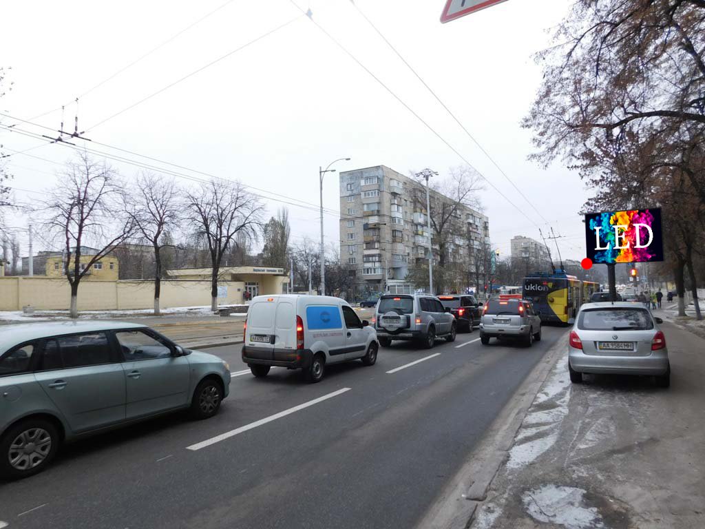 `Экран №249786 в городе Киев (Киевская область), размещение наружной рекламы, IDMedia-аренда по самым низким ценам!`