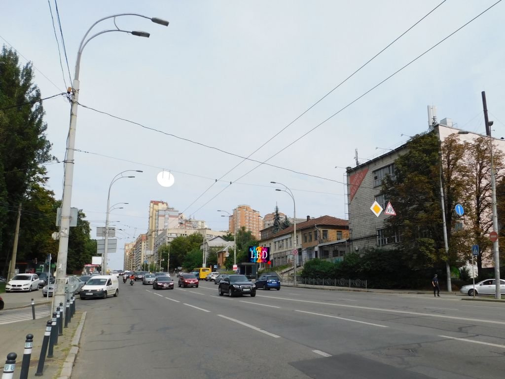 Экран №249857 в городе Киев (Киевская область), размещение наружной рекламы, IDMedia-аренда по самым низким ценам!