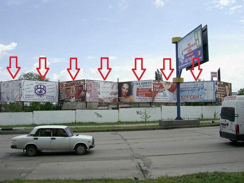Білборд №249875 в місті Мелітополь (Запорізька область), розміщення зовнішнішньої реклами, IDMedia-оренда найнижчі ціни!
