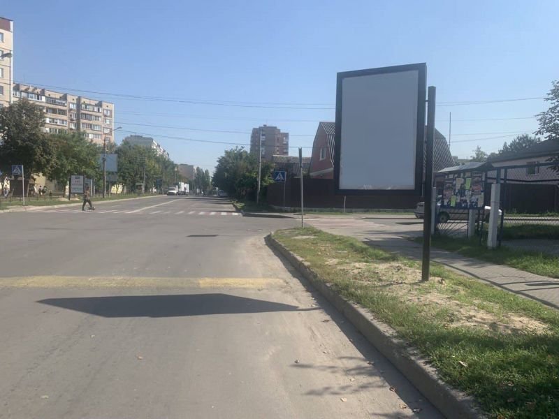Сітілайт №250345 в місті Бровари (Київська область), розміщення зовнішнішньої реклами, IDMedia-оренда найнижчі ціни!