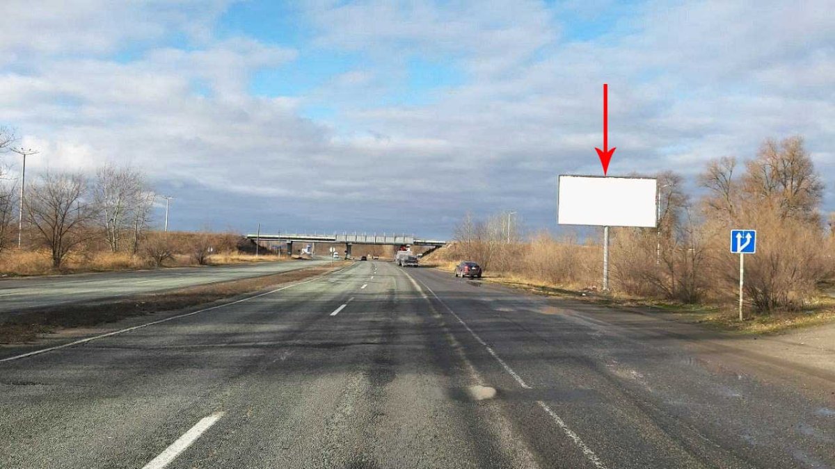Білборд №250556 в місті Дніпропетровська область траса (Дніпропетровська область), розміщення зовнішнішньої реклами, IDMedia-оренда найнижчі ціни!
