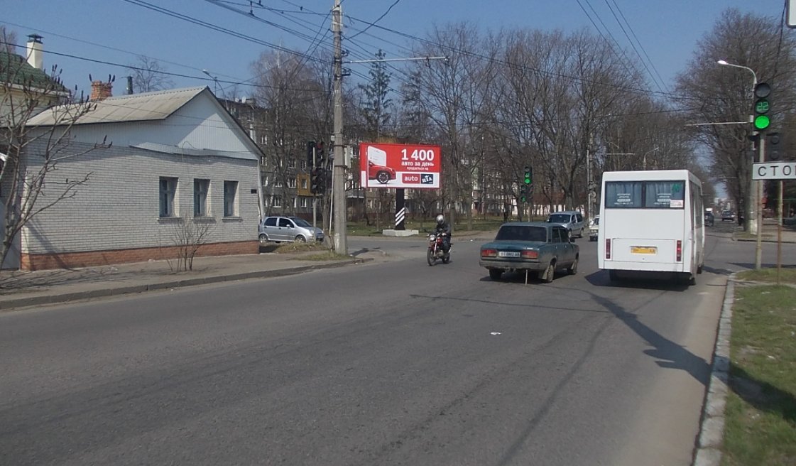 Білборд формат 3х6 №250731 в городе Суми (Сумська область) Білборд №250731 в місті Суми (Сумська область), розміщення зовнішнішньої реклами, IDMedia-оренда найнижчі ціни!
