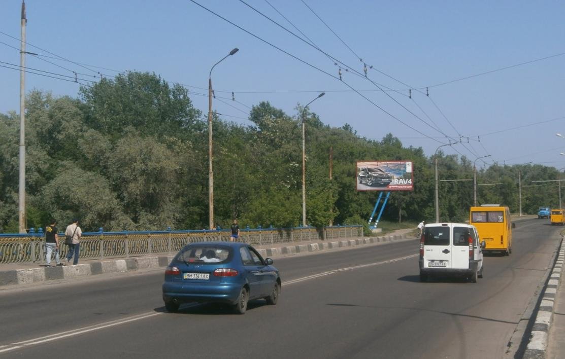 Білборд формат 3х6 №250737 в городе Суми (Сумська область) Білборд №250737 в місті Суми (Сумська область), розміщення зовнішнішньої реклами, IDMedia-оренда найнижчі ціни!