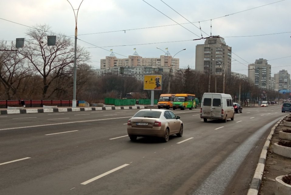 `Билборд №250762 в городе Сумы (Сумская область), размещение наружной рекламы, IDMedia-аренда по самым низким ценам!`