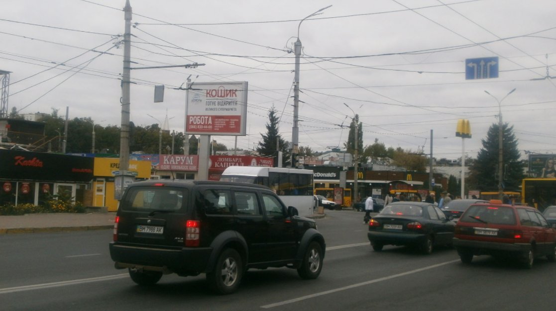 Білборд №250786 в місті Суми (Сумська область), розміщення зовнішнішньої реклами, IDMedia-оренда найнижчі ціни!