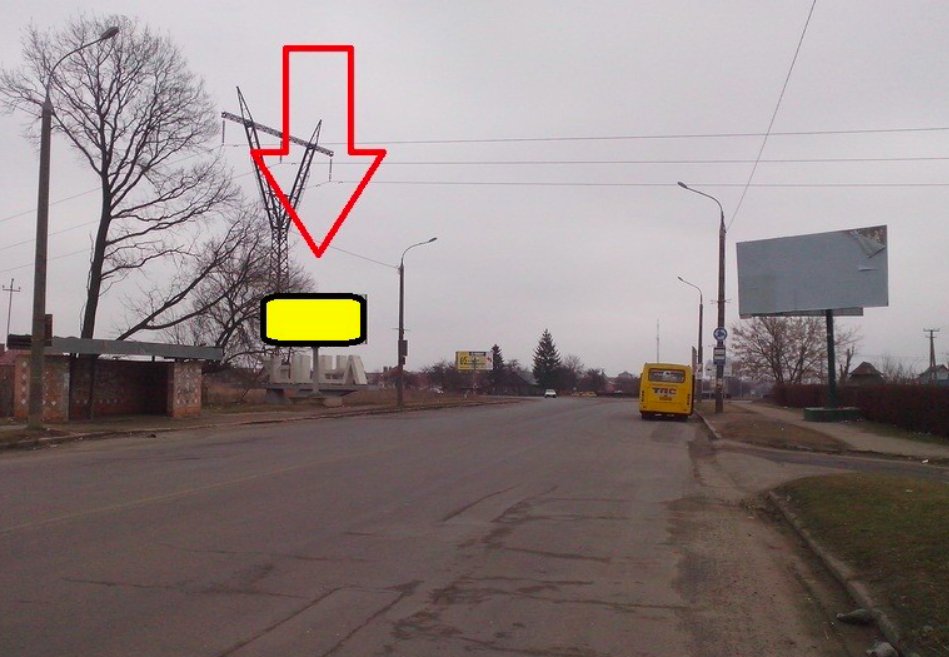Билборд формат 3х6 №250935 в городе Луцк (Волынская область) `Билборд №250935 в городе Луцк (Волынская область), размещение наружной рекламы, IDMedia-аренда по самым низким ценам!`