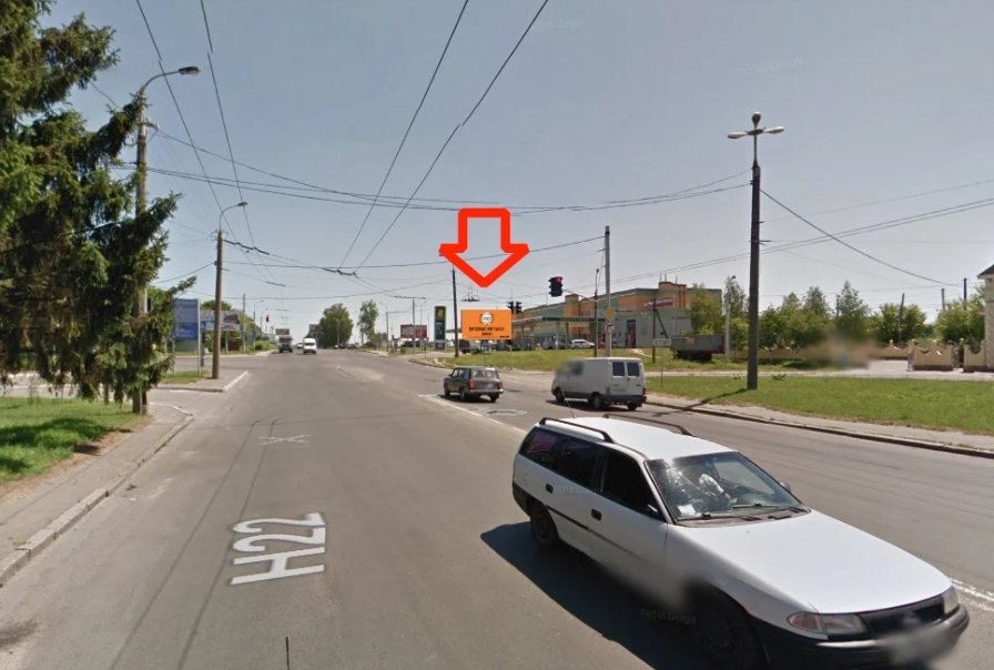 Билборд формат 3х6 №250952 в городе Луцк (Волынская область) `Билборд №250952 в городе Луцк (Волынская область), размещение наружной рекламы, IDMedia-аренда по самым низким ценам!`