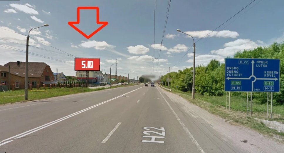 Білборд формат 4х8 №250998 в городе Луцьк (Волинська область) Білборд №250998 в місті Луцьк (Волинська область), розміщення зовнішнішньої реклами, IDMedia-оренда найнижчі ціни!