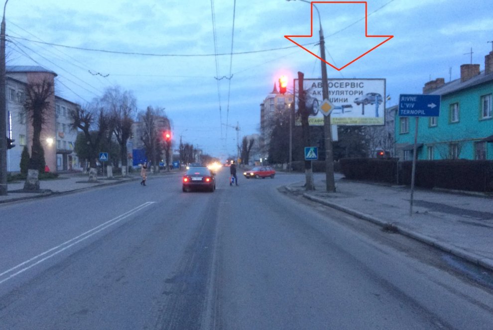 Билборд формат 3х6 №251016 в городе Луцк (Волынская область) `Билборд №251016 в городе Луцк (Волынская область), размещение наружной рекламы, IDMedia-аренда по самым низким ценам!`