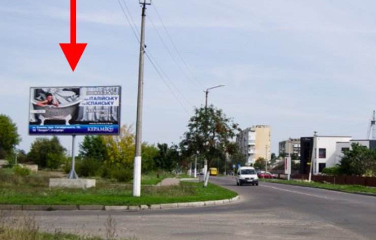 Білборд №251111 в місті Ковель (Волинська область), розміщення зовнішнішньої реклами, IDMedia-оренда найнижчі ціни!
