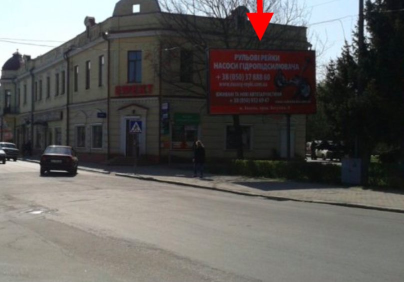 `Билборд №251122 в городе Ковель (Волынская область), размещение наружной рекламы, IDMedia-аренда по самым низким ценам!`