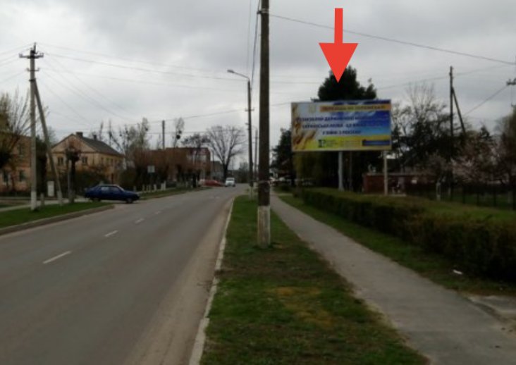 Білборд №251143 в місті Ковель (Волинська область), розміщення зовнішнішньої реклами, IDMedia-оренда найнижчі ціни!