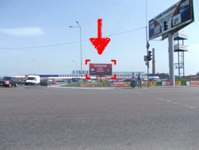 Білборд формат 3х6 №251586 в городе Львів (Львівська область) Білборд №251586 в місті Львів (Львівська область), розміщення зовнішнішньої реклами, IDMedia-оренда найнижчі ціни!