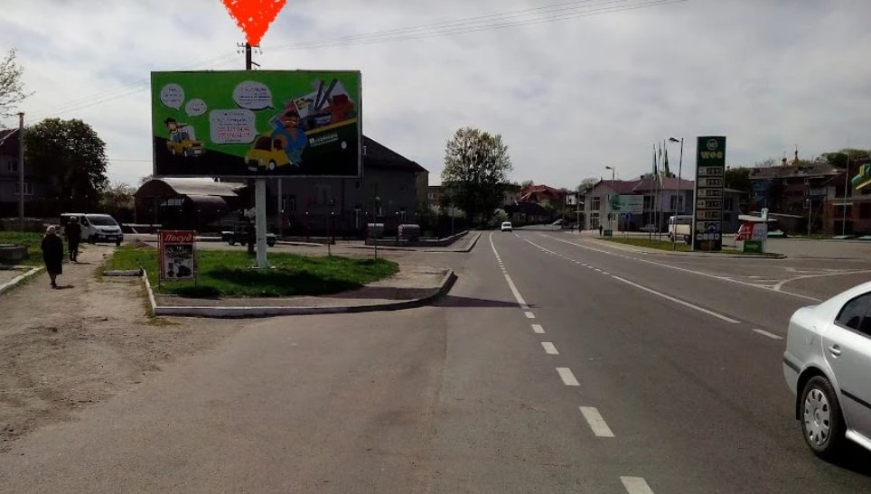 Білборд №251652 в місті Горохів (Волинська область), розміщення зовнішнішньої реклами, IDMedia-оренда найнижчі ціни!