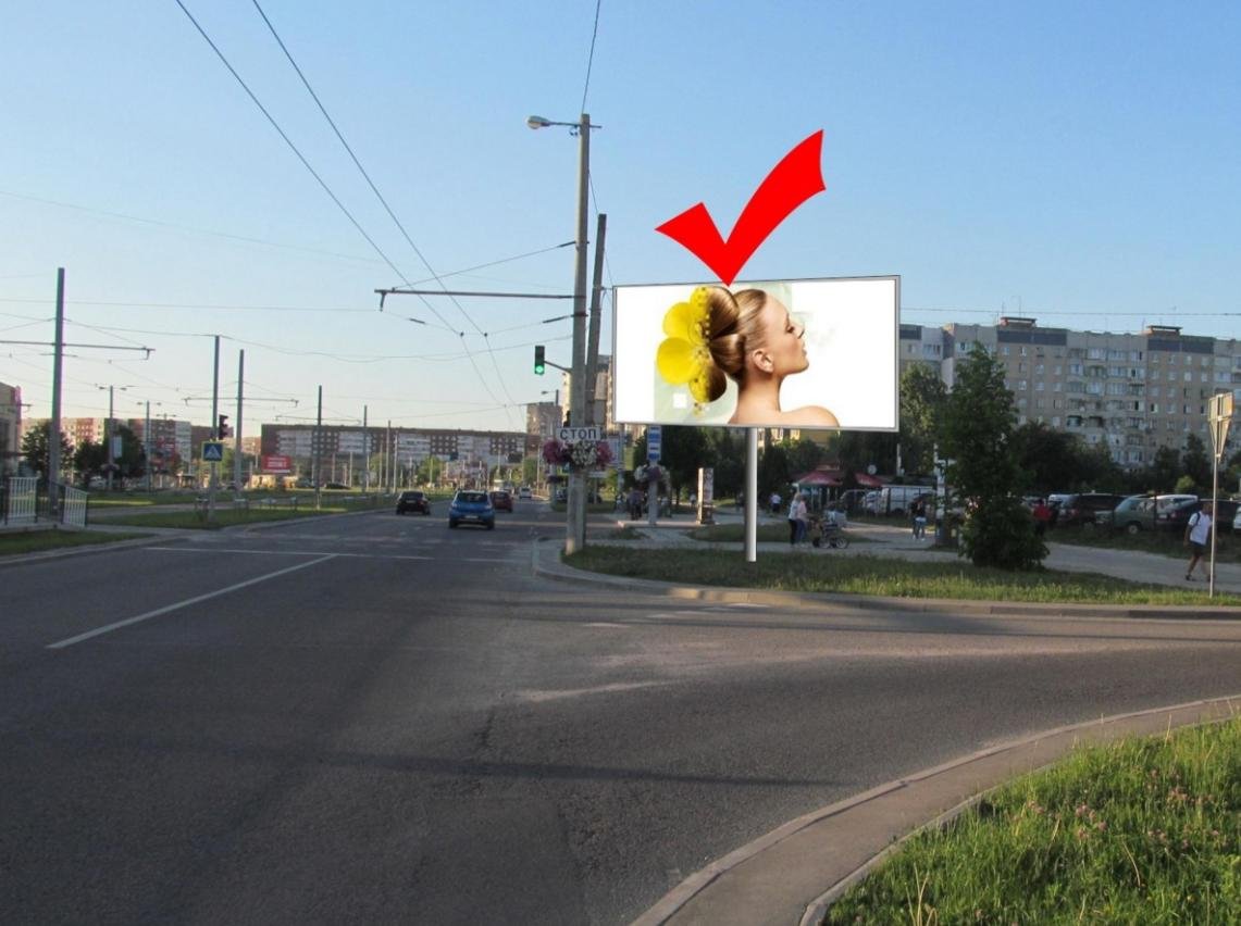 `Билборд №251775 в городе Львов (Львовская область), размещение наружной рекламы, IDMedia-аренда по самым низким ценам!`