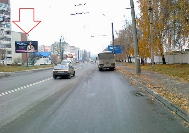 `Билборд №252042 в городе Луцк (Волынская область), размещение наружной рекламы, IDMedia-аренда по самым низким ценам!`