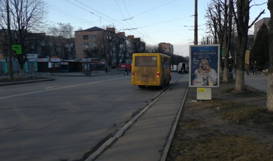 Сітілайт №252142 в місті Луцьк (Волинська область), розміщення зовнішнішньої реклами, IDMedia-оренда найнижчі ціни!