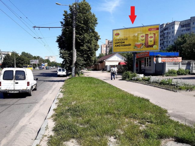 Білборд №252783 в місті Житомир (Житомирська область), розміщення зовнішнішньої реклами, IDMedia-оренда найнижчі ціни!
