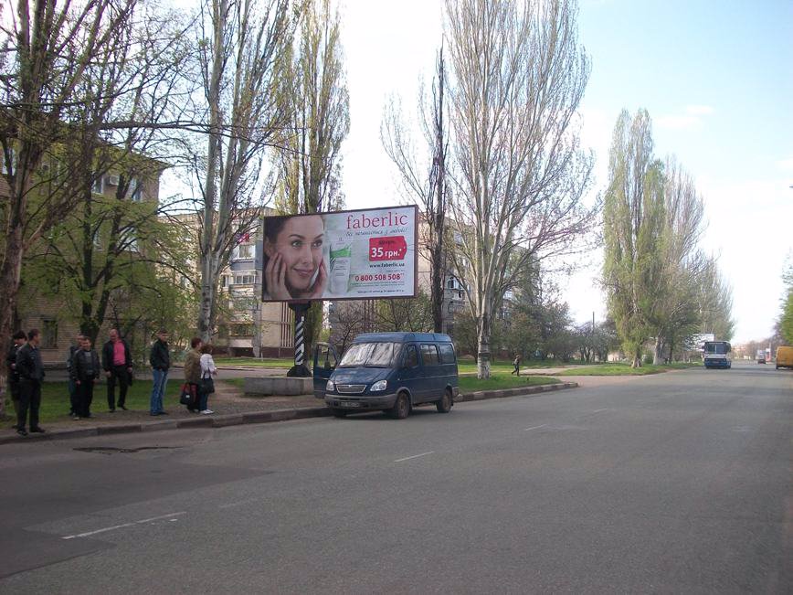 Білборд №2533 в місті Нікополь (Дніпропетровська область), розміщення зовнішнішньої реклами, IDMedia-оренда найнижчі ціни!