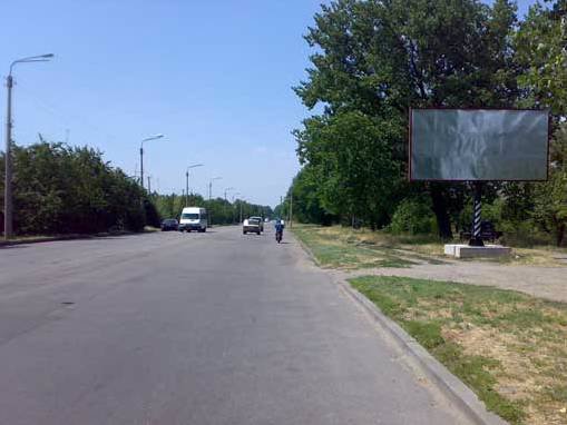 Білборд №2538 в місті Нікополь (Дніпропетровська область), розміщення зовнішнішньої реклами, IDMedia-оренда найнижчі ціни!