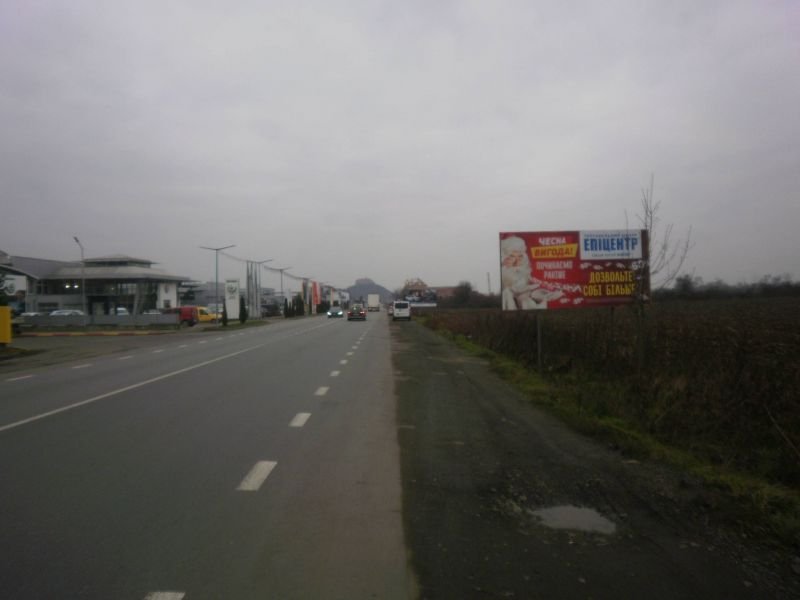 Білборд формат 3 х 6 №254351 в городе Мукачево (Закарпатська область) Білборд №254351 в місті Мукачево (Закарпатська область), розміщення зовнішнішньої реклами, IDMedia-оренда найнижчі ціни!