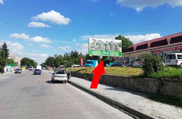 `Билборд №254442 в городе Збараж (Тернопольская область), размещение наружной рекламы, IDMedia-аренда по самым низким ценам!`