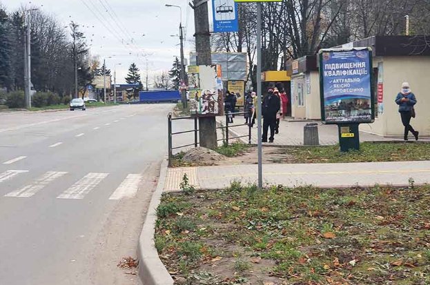 Ситилайт формат 1,2х1,8 №254669 в городе Тернополь (Тернопольская область) `Ситилайт №254669 в городе Тернополь (Тернопольская область), размещение наружной рекламы, IDMedia-аренда по самым низким ценам!`